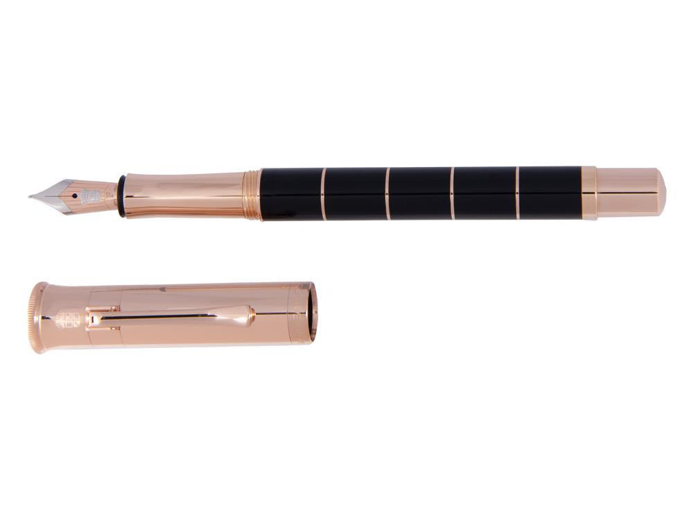 Estilográfica Graf von Faber-Castell Classic Anello Rose Gold, 145780