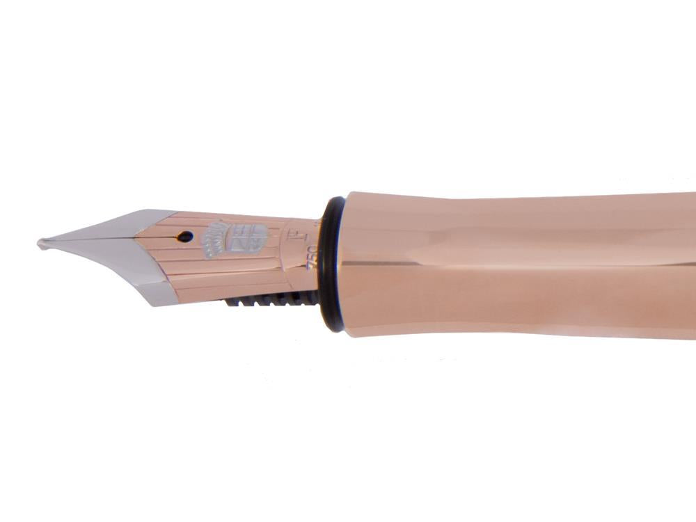 Estilográfica Graf von Faber-Castell Classic Anello Rose Gold, 145780