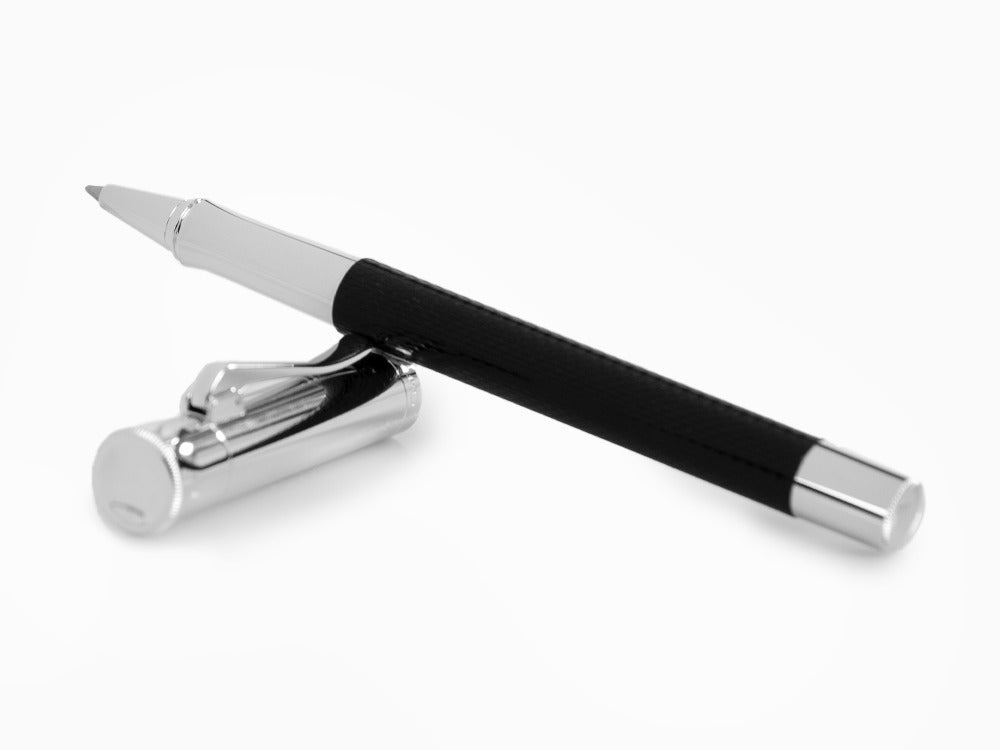 Roller Graf von Faber-Castell Guilloche, Resina preciosa, Negro, 146510