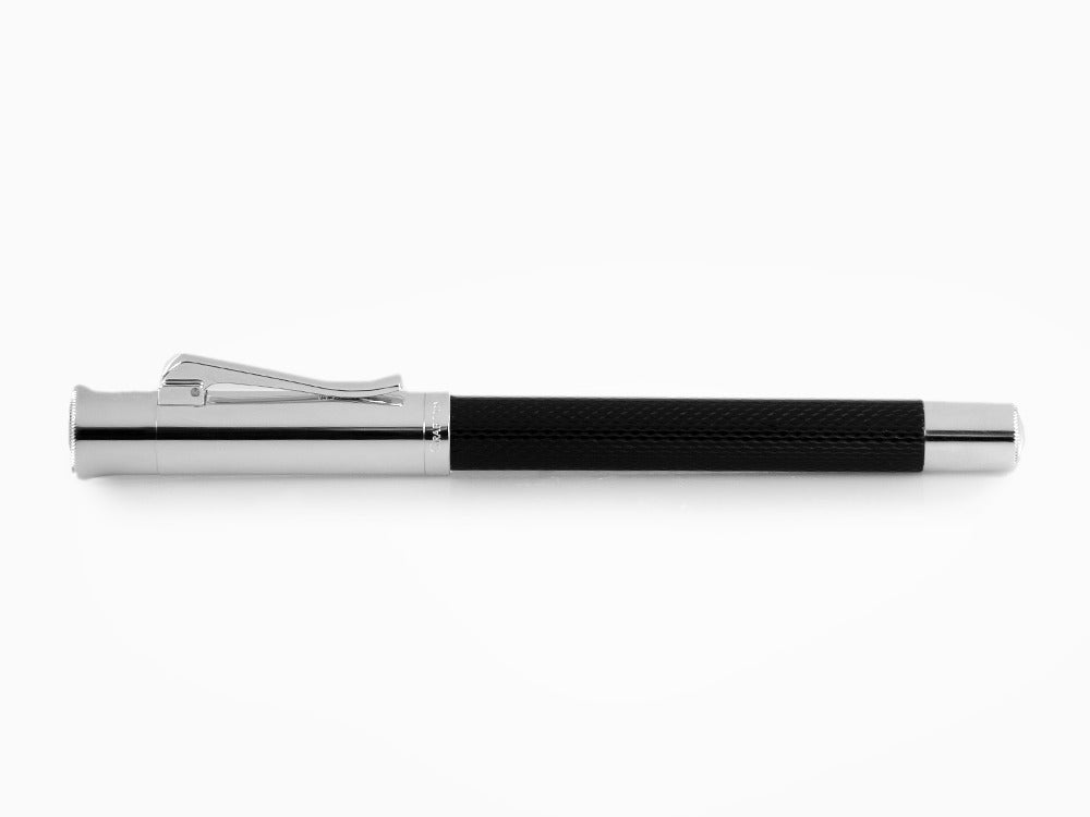 Roller Graf von Faber-Castell Guilloche, Resina preciosa, Negro, 146510