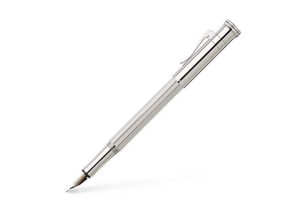 Pluma Estilográfica Graf von Faber-Castell Classic, Plata .925, 148570