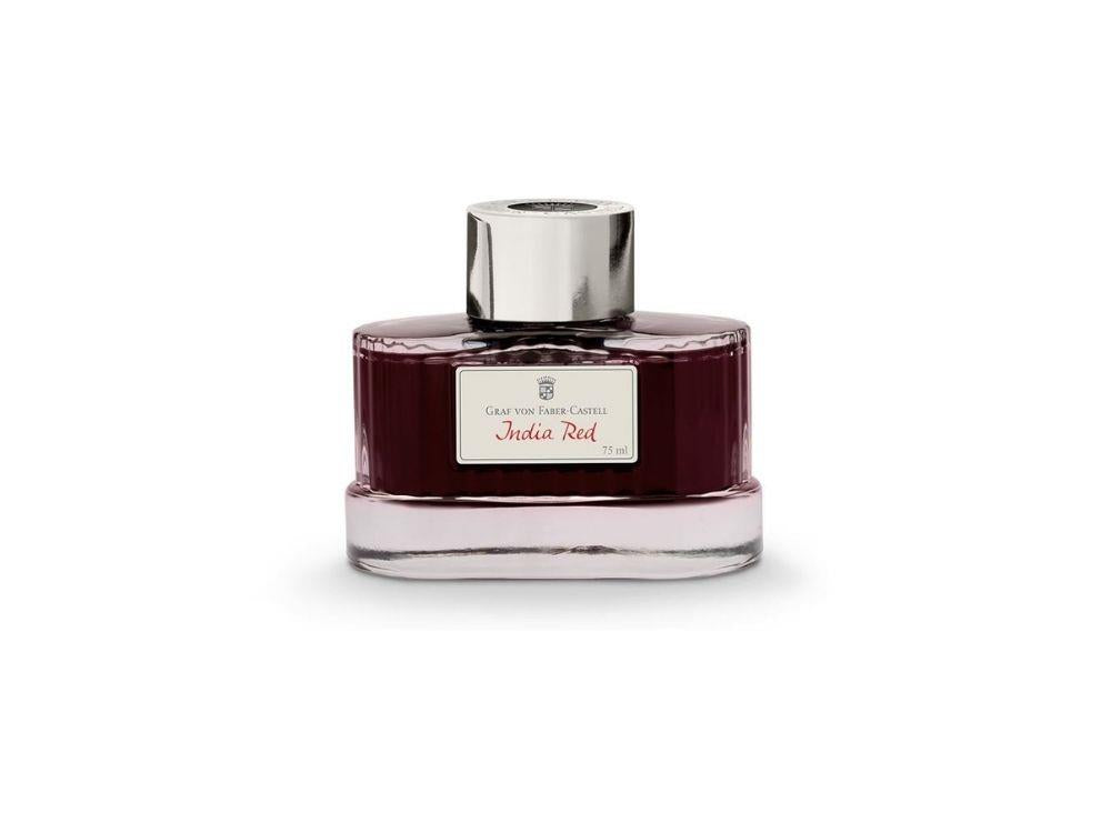 Tintero Graf von Faber-Castell India Red, 75ml