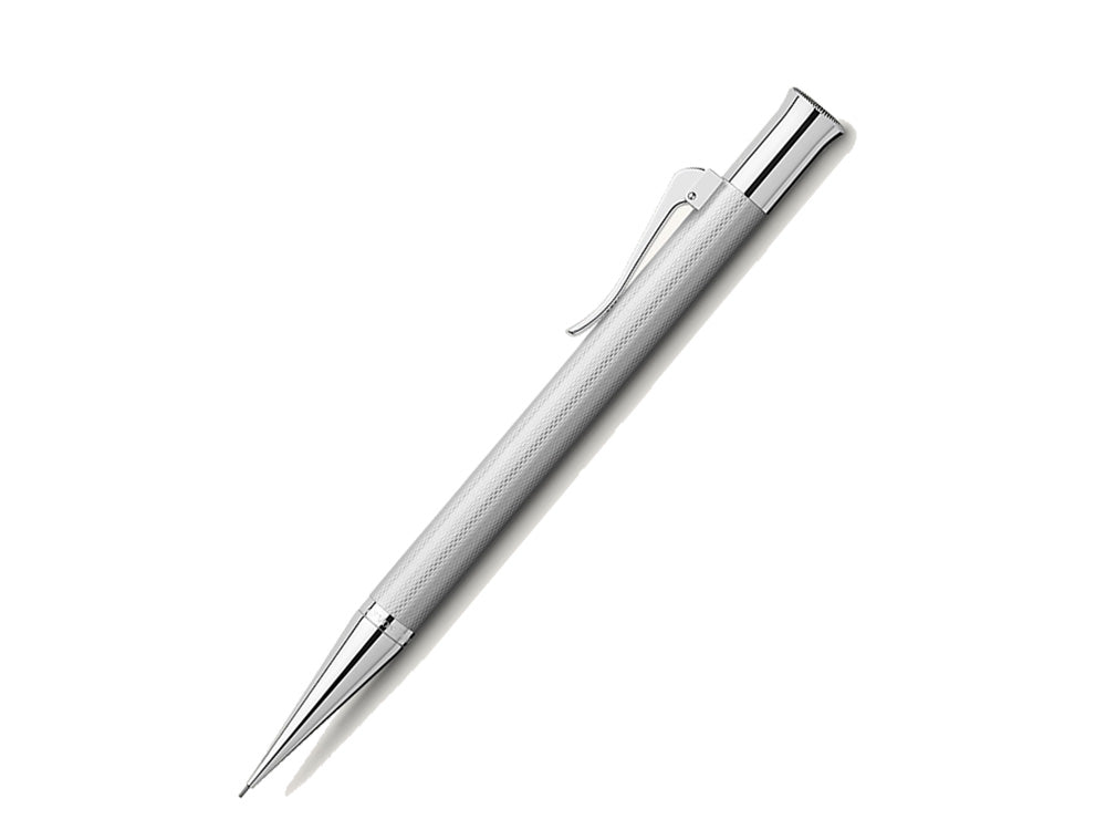 Portaminas Graf von Faber-Castell Guilloche, Adornos en Rodio, 0.7 mm. 136534
