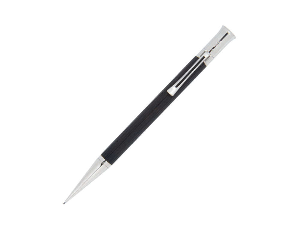 Portaminas Graf von Faber-Castell Classic, Madera de grenadille, Platino 0.7 mm