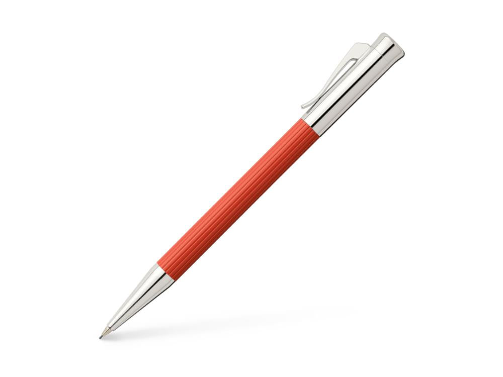 Portaminas Graf von Faber-Castell Tamitio India Red, Laca, 0.7mm. 131586