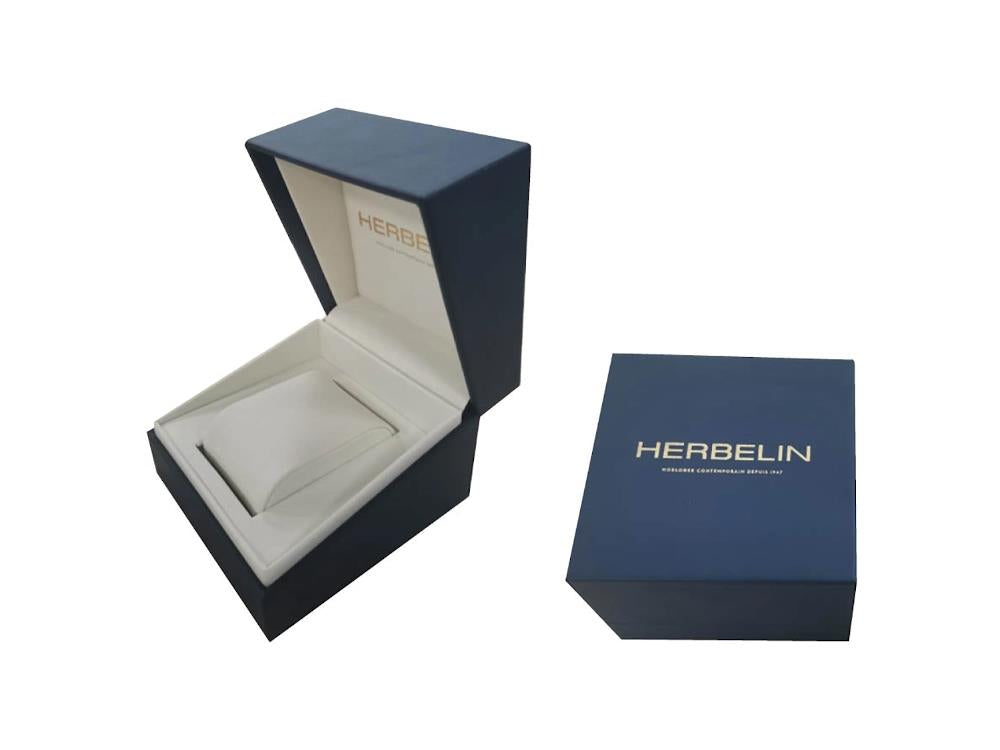 Reloj de Cuarzo Herbelin Classique, Acero Inoxidable 316L, Blanco, 12248AP08