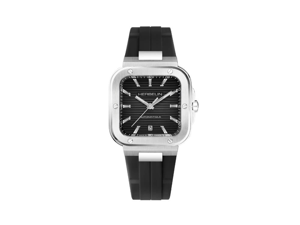 Reloj Automático Herbelin Cap Camarat Square, Negro, 39 mm, 1646A14CA