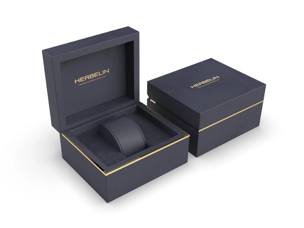 Reloj Automático Herbelin Cap Camarat Square, Negro, 39 mm, 1646A14CA