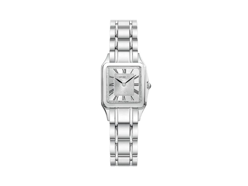 Reloj de Cuarzo Herbelin Luna, Acero Inoxidable 316L, Blanco, 24 mm, 17457B01