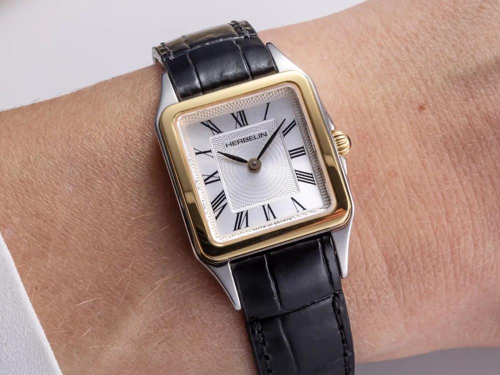 Reloj de Cuarzo Herbelin Luna, Acero Inoxidable 316L, Blanco, 24 mm, 17457T01