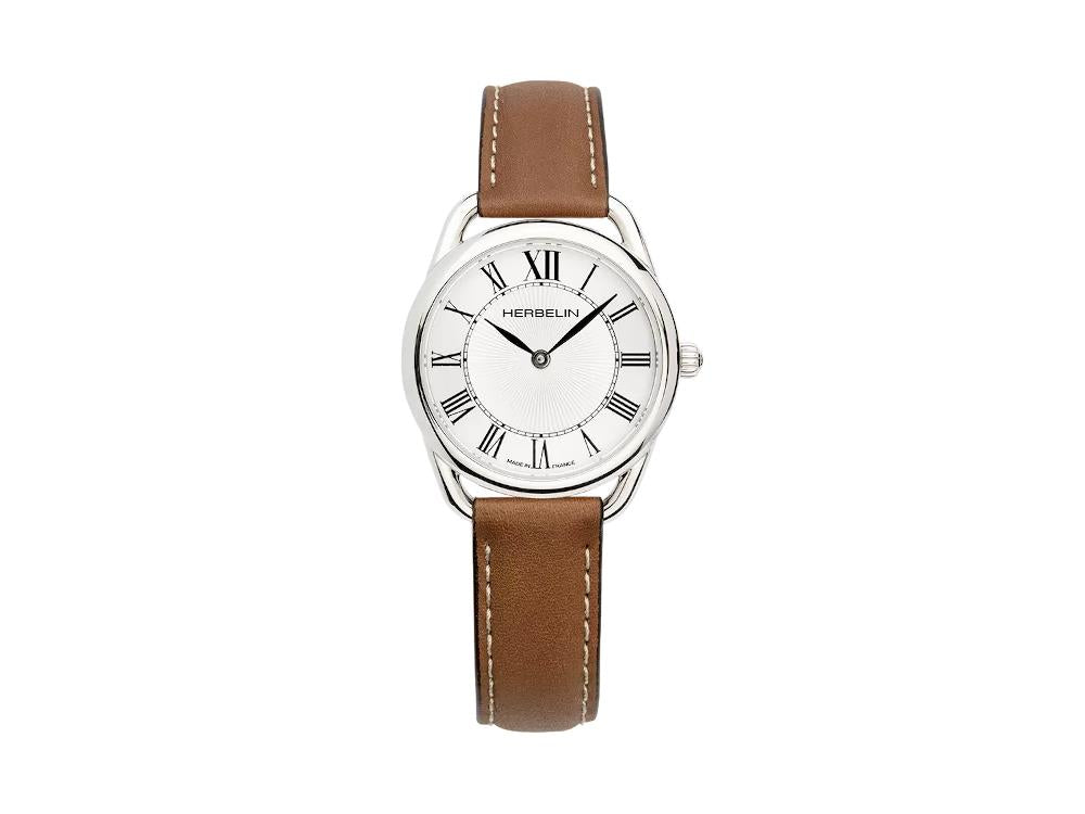 Reloj de Cuarzo Herbelin Equinoxe, Acero Inoxidable 316L, Blanco,17497AP08GD
