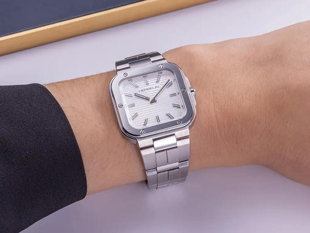 Reloj de Cuarzo Herbelin Cap Camarat, Blanco, 30 mm, 17546B12