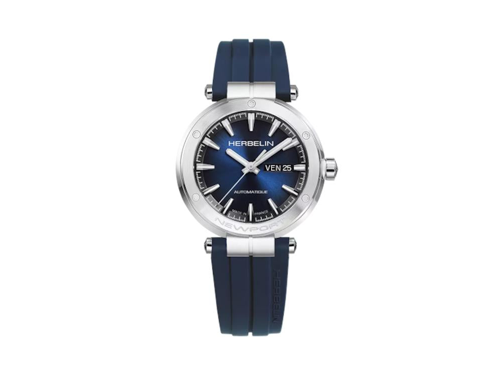 Reloj Automático Herbelin Newport, Azul, 42 mm, Día, 1768A15CB