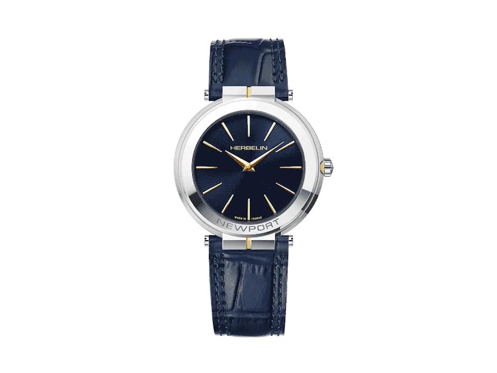 Reloj de Cuarzo Herbelin Newport Slim, Azul, 40 mm, 19522T15BL