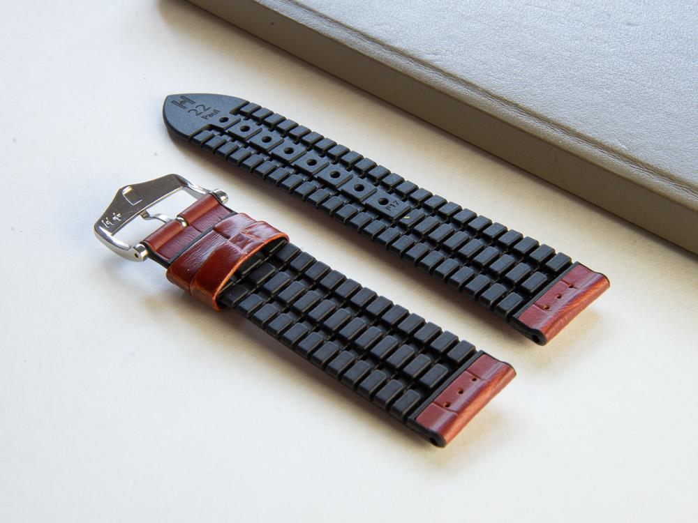 Correa Hirsch Performance Collection Paul, Marrón Habana, 22 mm, 0925028070-2-22