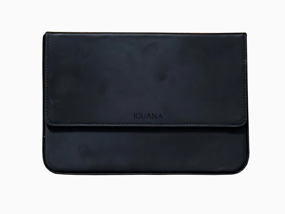 Estuche Iguana Negro,12 Piezas de Escritura