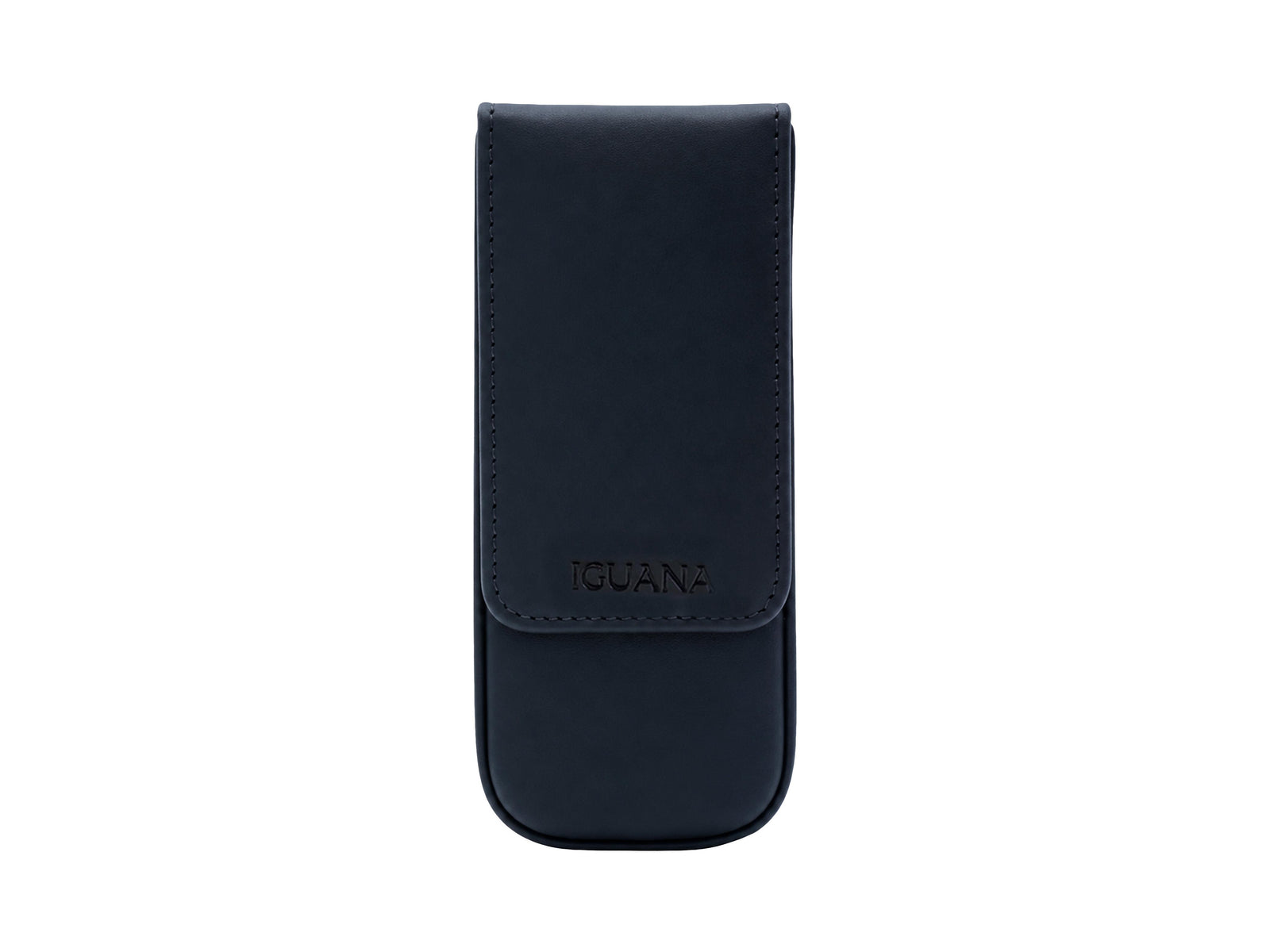 Estuche Iguana Negro para 3 piezas de escritura, PEN-CASE-BLACK-3