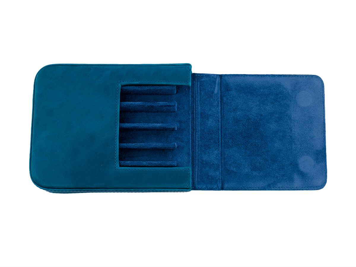 Estuche Iguana Azul 6, PEN-CASE-BLUE-6