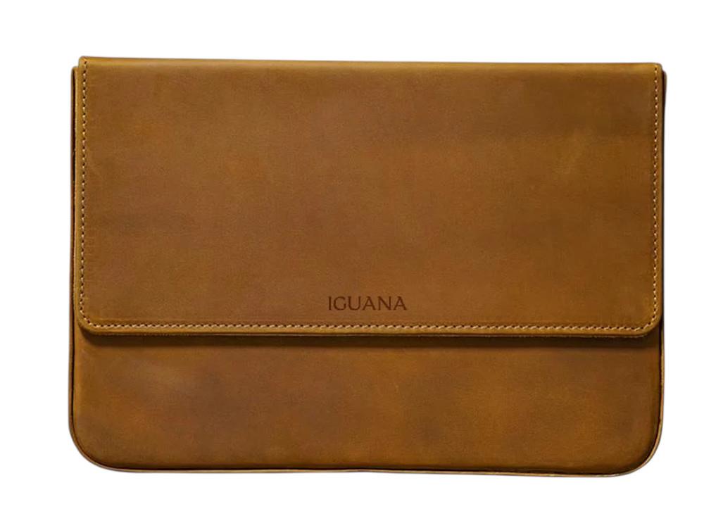 Estuche Iguana Camel, 12 Piezas de Escritura