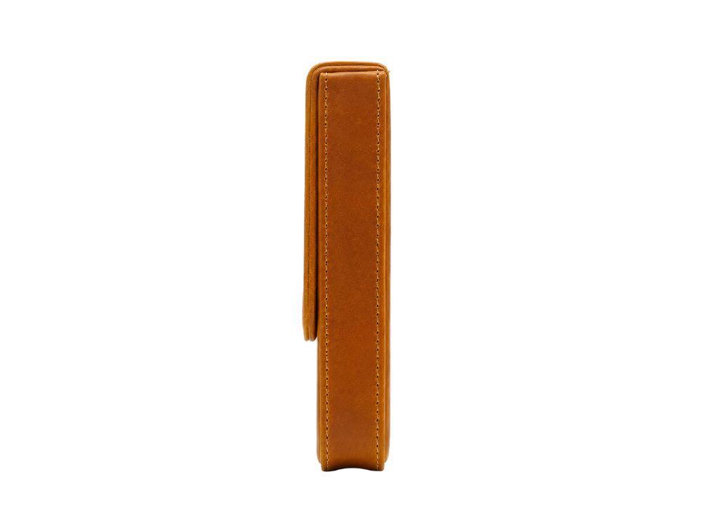 Estuche Iguana Camel para 3 piezas de escritura, PEN-CASE-CAMEL-3