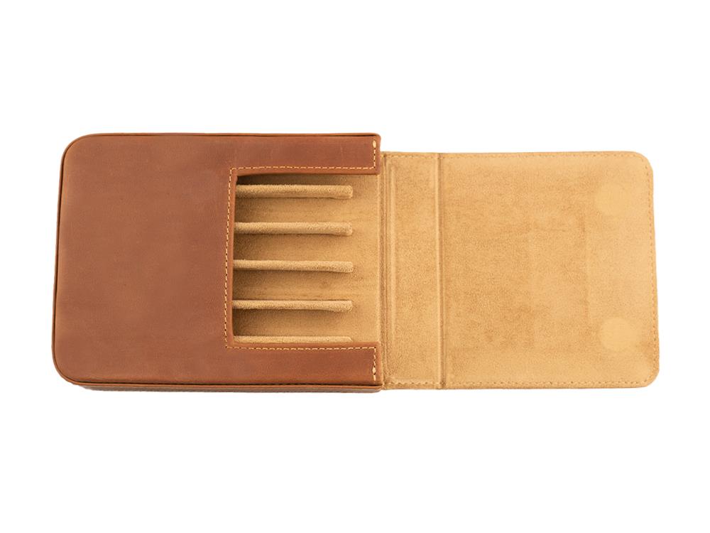 Estuche Iguana Camel 6, PEN-CASE-CAMEL-6