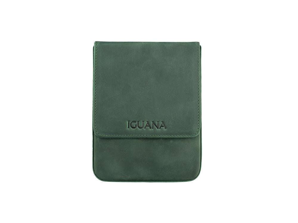 Estuche Iguana Verde 6, PEN-CASE-GREEN-6