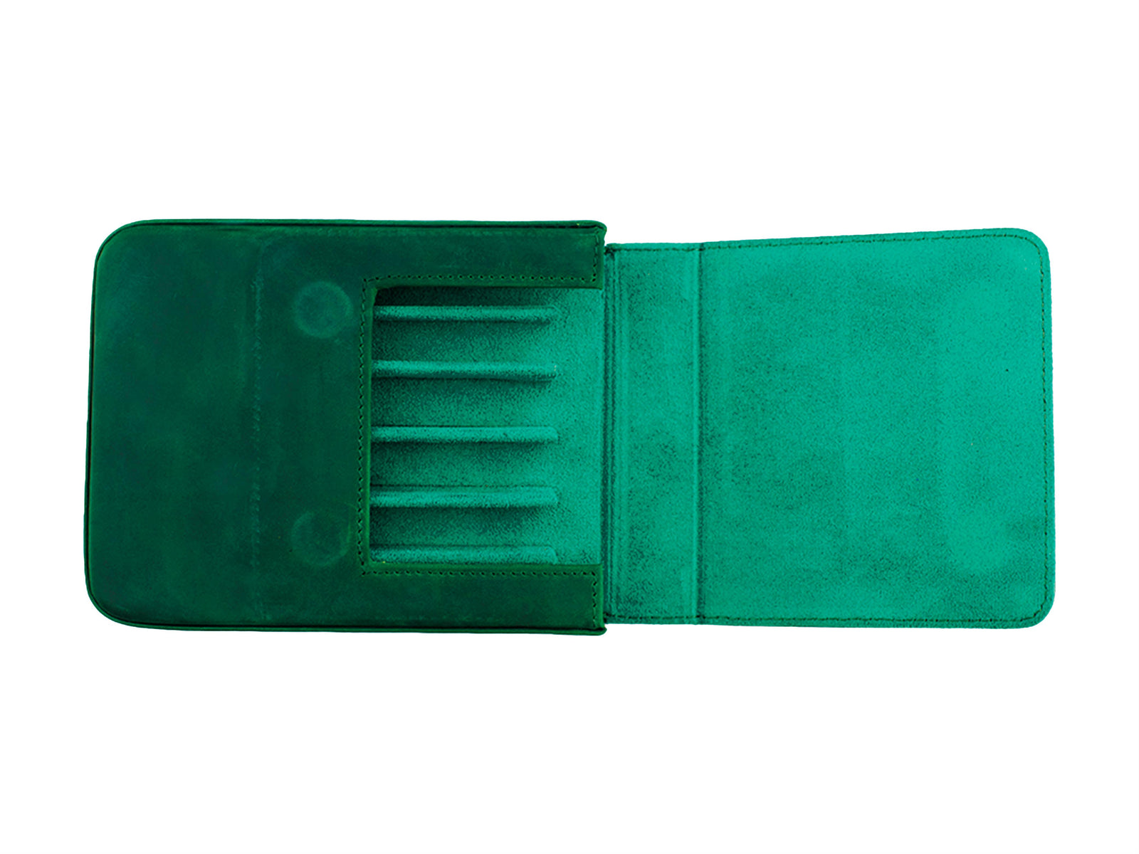 Estuche Iguana Verde 6, PEN-CASE-GREEN-6