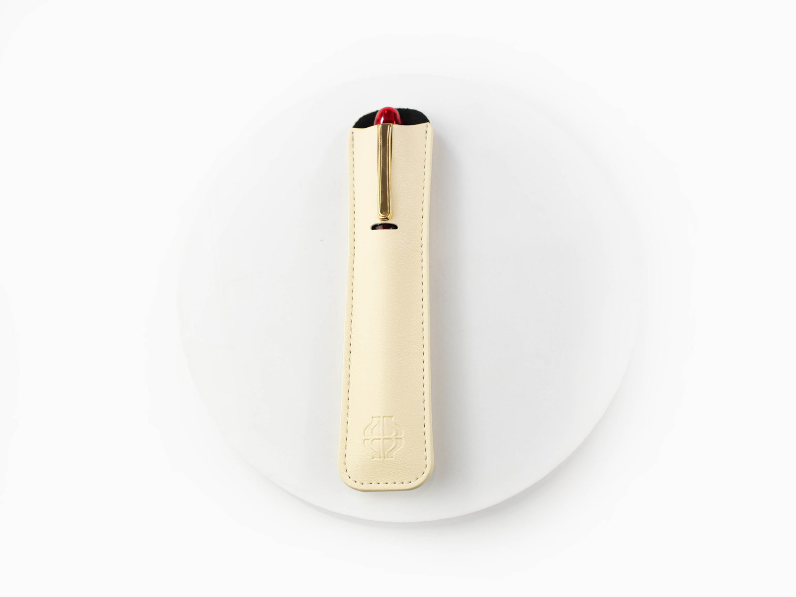 Funda de escritura Iguana Light Cream