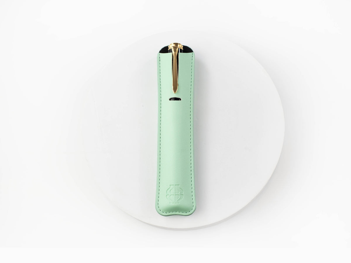 Funda de escritura Iguana Mint Green