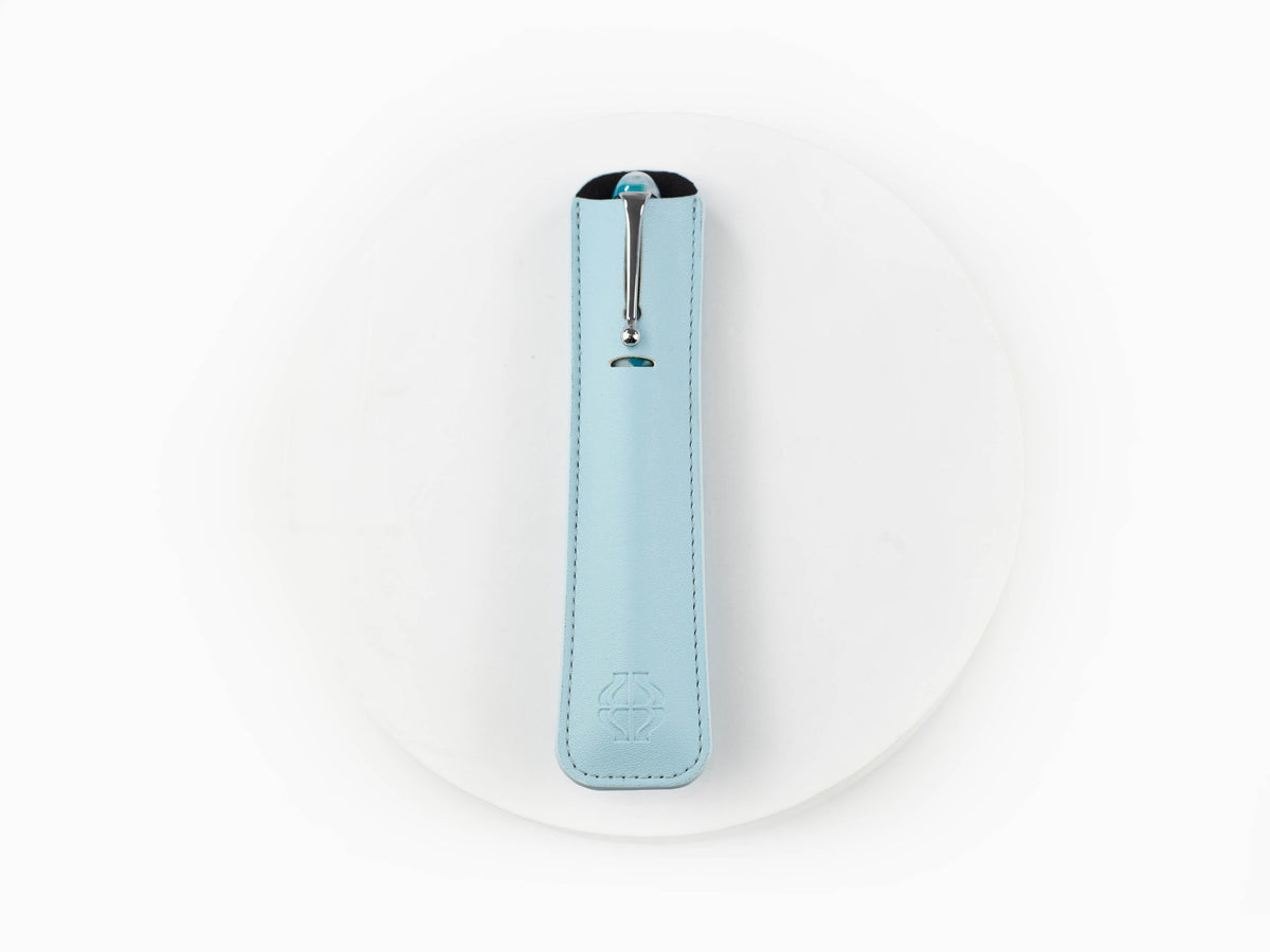 Funda de escritura Iguana Seafoam Green