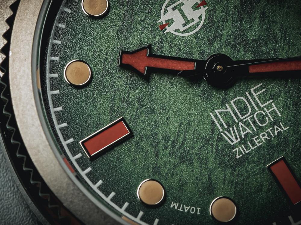 Reloj Automático Indie Watch Zillertal, Verde, 40 mm, 163G