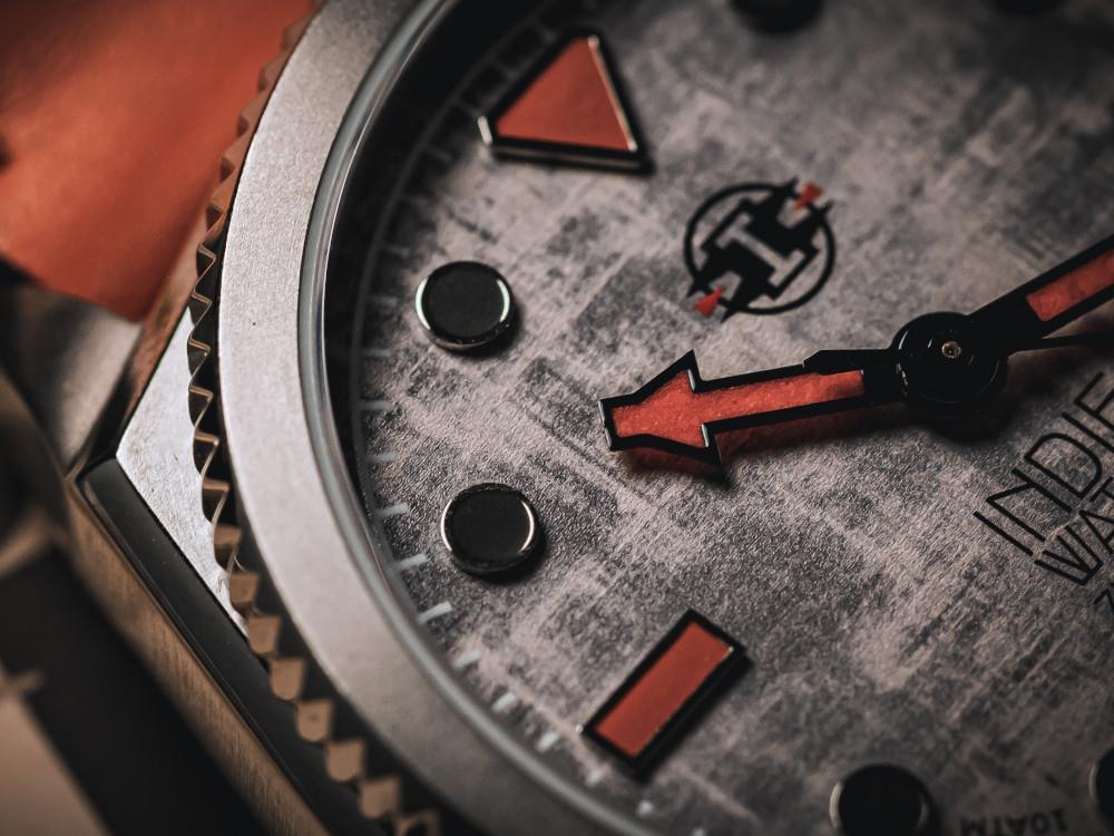 Reloj Automático Indie Watch Zillertal, Gris, 40 mm, 163X