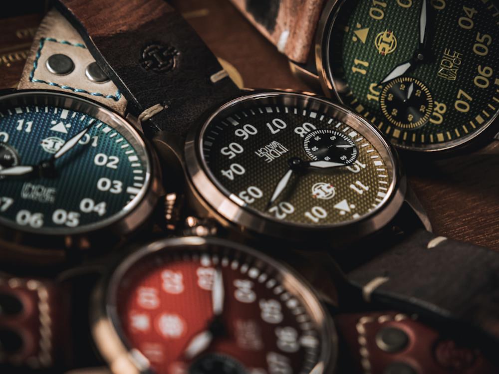 Reloj Automático Indie Watch Swell, PVD Bronce, Verde, 42 mm, 257GB