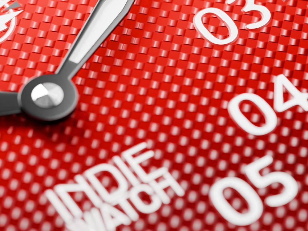 Reloj Automático Indie Watch Swell, PVD Bronce, Rojo, 42 mm, 257YB