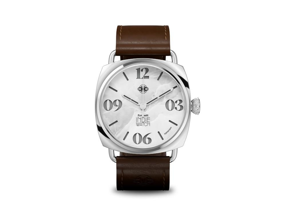 Reloj Automático Indie Watch Zermatt, Blanco, 44 mm, 31G