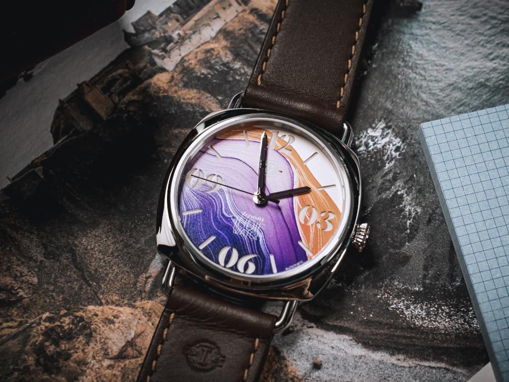 Reloj Automático Indie Watch Zermatt, Rosa, 44 mm, 31P