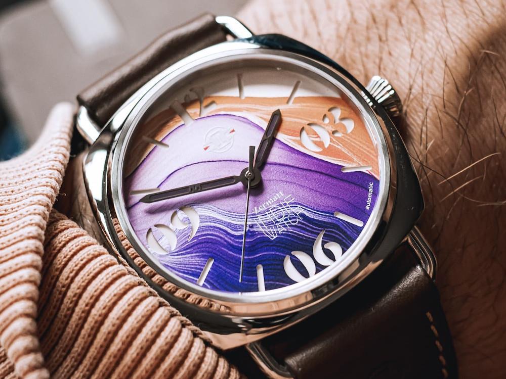 Reloj Automático Indie Watch Zermatt, Rosa, 44 mm, 31P