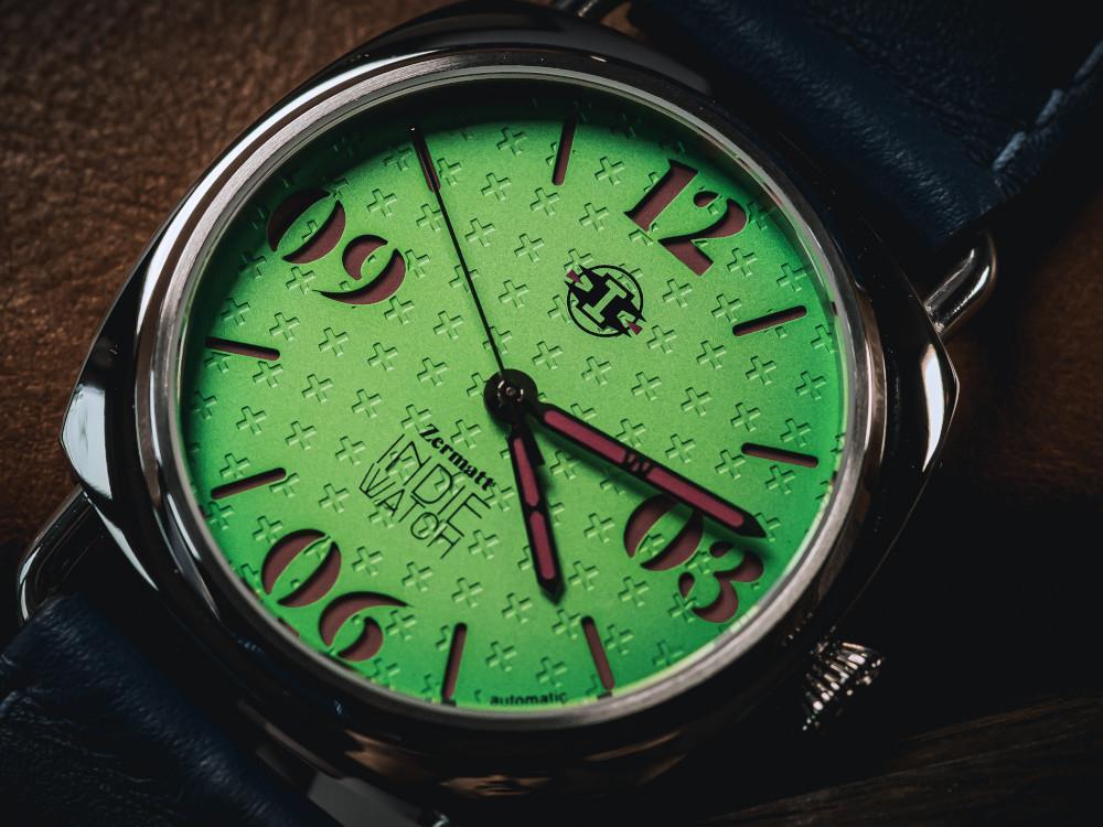 Reloj Automático Indie Watch Zermatt, Verde, 44 mm, 31T