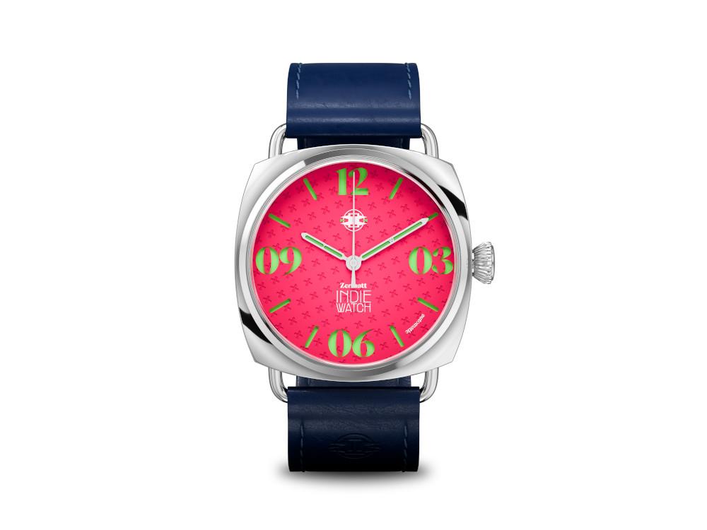 Reloj Automático Indie Watch Zermatt, Rosa, 44 mm, 31Y