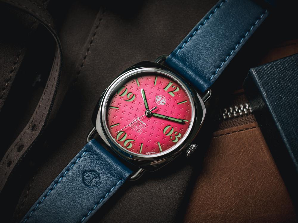 Reloj Automático Indie Watch Zermatt, Rosa, 44 mm, 31Y