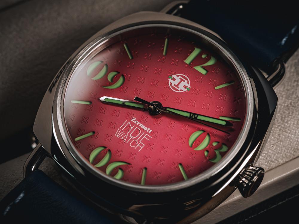 Reloj Automático Indie Watch Zermatt, Rosa, 44 mm, 31Y