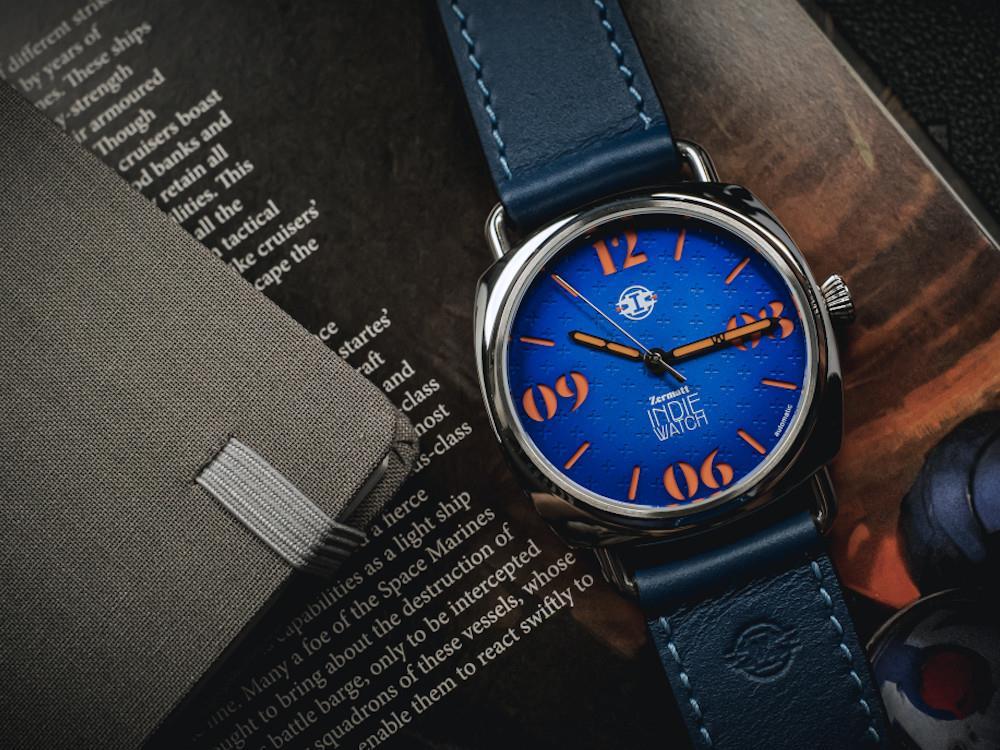 Reloj Automático Indie Watch Zermatt, Azul, 44 mm, 31Z