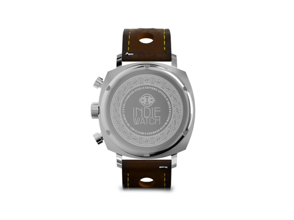 Reloj de Cuarzo Indie Watch Strum, Azul, 42 mm, Cronógrafo, 521K