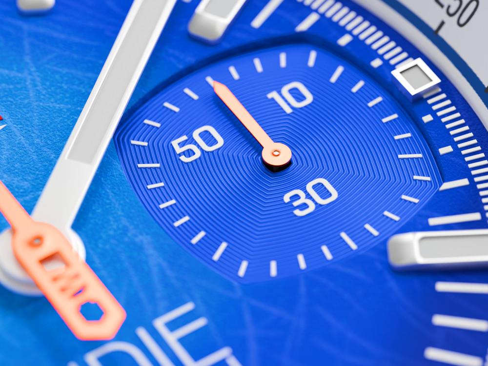 Reloj de Cuarzo Indie Watch Strum, Azul, 42 mm, Cronógrafo, 521K