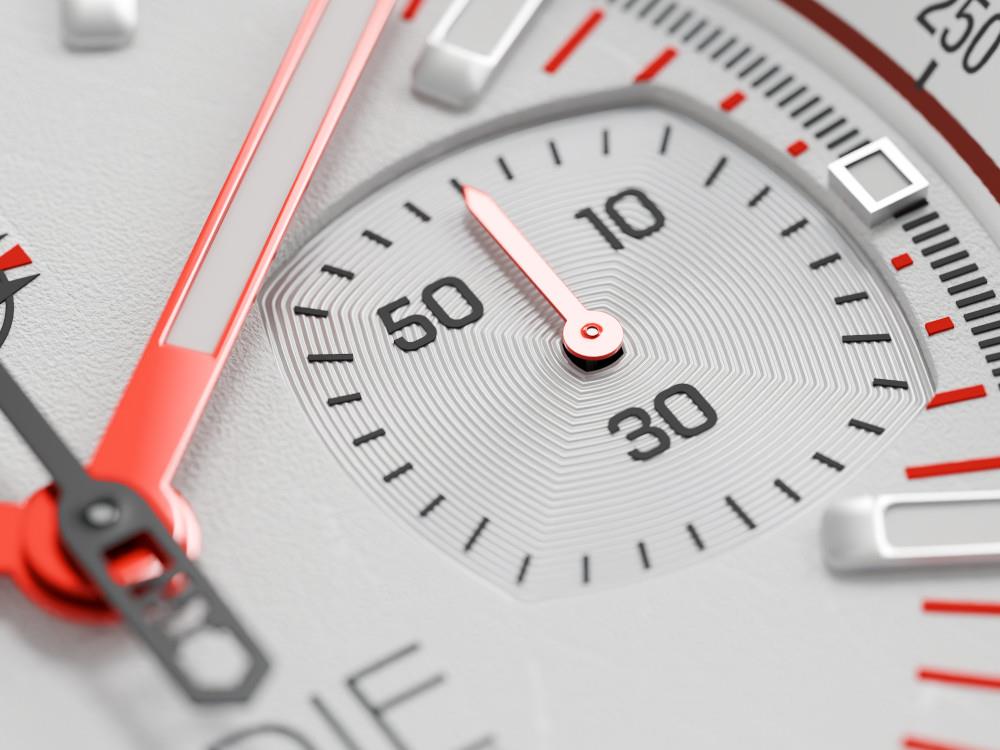 Reloj de Cuarzo Indie Watch Strum, Blanco, 42 mm, Cronógrafo, 521R