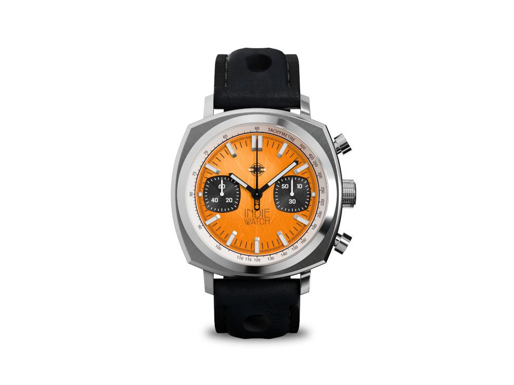 Reloj de Cuarzo Indie Watch Strum, Naranja, 42 mm, Cronógrafo, 521X