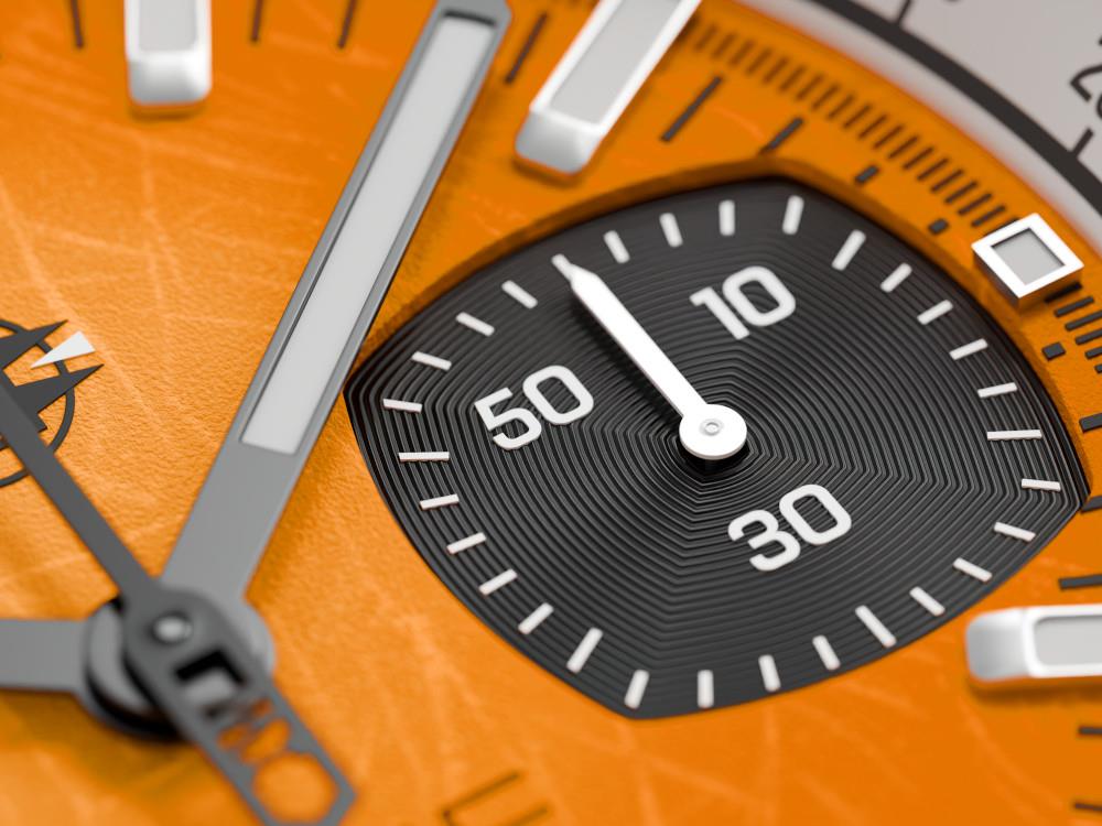 Reloj de Cuarzo Indie Watch Strum, Naranja, 42 mm, Cronógrafo, 521X