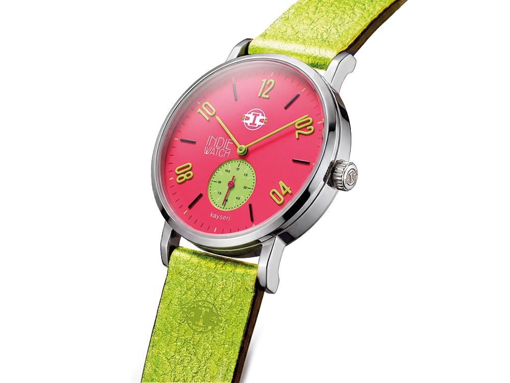 Reloj de Cuarzo Indie Watch Kayseri, Acero Inoxidable 316L, Rosa, 38 mm, 76K