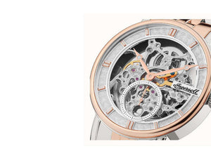 Reloj Automático Ingersoll 1892 Herald, Acero Inoxidable, PVD, 40mm, Gris I00410