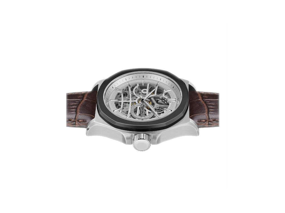 Reloj Automático Ingersoll 1892 Orville, 46 mm, Blanco, Correa de piel, I09307